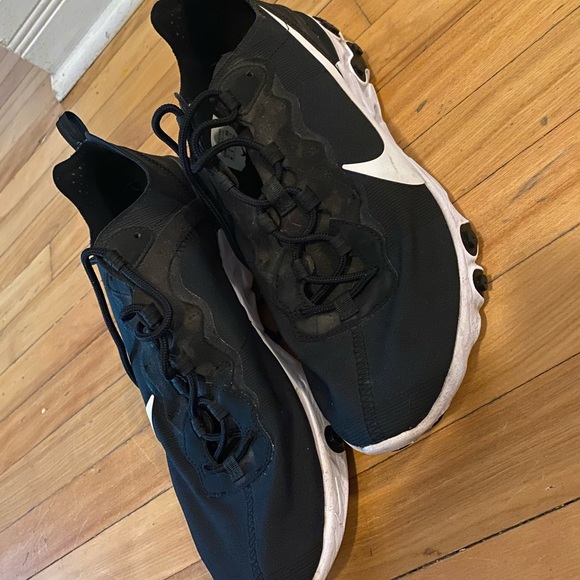 Nike React Element 55 men’s black and white - Picture 4 of 6
